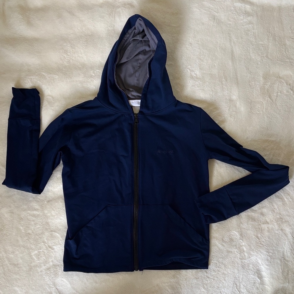 Reebok Navy Blue Hoodie